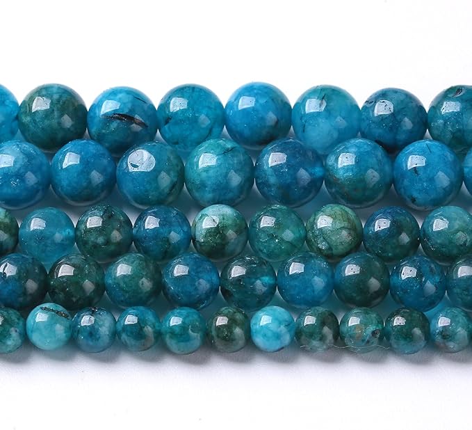 10MM 36PCS Blue Apatite Spacer Loose Beads for Jewelry Making DIY Bracelet Necklace