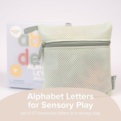 Inspire My Play Alphabet Letters for Kids Spelling Set - ABC Toys for 3 Year Olds - Sensory and Messy Play