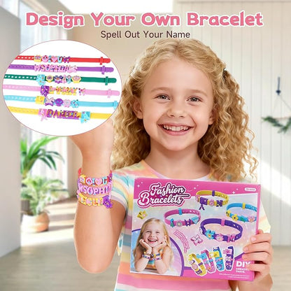Art & Craft Kits Friendship Bracelet Making Kit 12 Sets - DIY for Girls and boys Ages 5 6 7 8-12, Creative Arts Crafts Christmas & Birthday Present Party Gifts