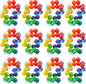 12PCS Autism Sensory Toys for Autistic Children,Quiet Fidget for Adults Kids, Stocking Stuffers for Boys,Autism for Toddlers 3-4,Travel for Ages 3-5 Gift(A)
