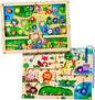 Magnetic Maze 2 in 1 Double Side Color and Number Maze Alphabet Puzzle Board for 3-5 Boys and Girls Kids Montessori Educational Toys (Zoo, One Size)
