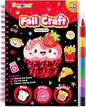 FUNNYB&G Foil Art Craft Activity for Kids - Gift for Girls Crafts for Kids Fun Art Supplies DIY Creative Travel Toy, Birthday Gift Party Favor Toys for Girls Boys 4 5 6 7 8 9 Years Old (Food)
