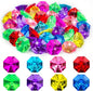 60PCS Acrylic Gems Diving Gems for Pool, Pirate Treasure and Pool Jewels Diving Toys, Gemstones for Kids, Party Favors, Vase Fillers