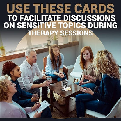 Overcome Complete – Addiction Recovery Questions Group Therapy Game 200 Cards – Counseling Conversations Icebreaker for Substance Abuse, Positive Mental Health, Sobriety, Relapse & Suicide Prevention
