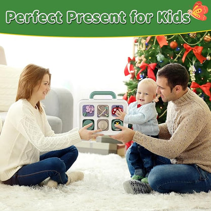 Baby Busy Board Cube, Toys for Boy Girl, Montessori Travel Toys for Toddlers, Learning Fine Motor Skills| Birthday Gifts for Infant Boys Girls