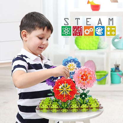 PicassoTiles Building Chip Interlocking Disc Construction Blocks in Yellow Color STEM Learning Early Education Toy Engineering Playset Child Brain Development for Toddlers Girls Boys Kid Age 3+ PTF108