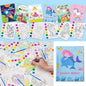Rotu Water Coloring Books for Kids Party Favors for Kids 4-8 3-5, Birthday Gifts Classroom Prizes Goodie Bags Stuffers Bulk Art Craft Supplies, 18 Pack(126Pcs)