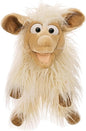 Living Puppets 18-Inch Plush White Lamb Hand Puppet - Fine European Design, Ultra-Soft and Cuddly, Promotes Child Development, Safety Certified, Teacher-Recommended for Boys and Girls