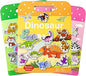 3 Pack Reusable Sticker Books for Kids, Waterproof Puffy Stickers - Match the Shape and DIY Scene, Toddler Travel Essential Quiet Time Activities Toys - Dinosaur, Animal and Insect (2-6 Age)