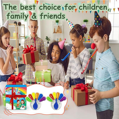 2PCS Color Sorting Sensory Toy, Fine Motor Skills Toys for Toddlers, Montessori Toys Preschool Learning Activitie, Sensory Activity Toy for Kids 3+ and Adults