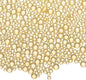 Iridescent Glass Tiny Bubble Beads, 0.4-3mm 10g No Hole Micro Mini Round Gold Water Droplets Beads - Applications: for Resin Filler, Nail Art, Dollhouse Bath Tub