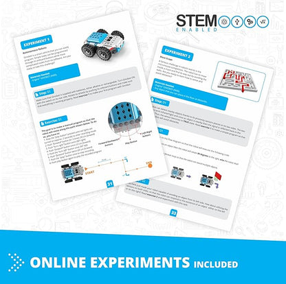 Engino Inventor STEM Robotic Kit, Robotorized GinoBot, Construction Toys for Kids 9+, Building Kit Powered by Motor, Coding STEM Toys, Gifts for Boys & Girls (10 Models to Build)