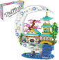Moon Palace Micro Brick Building Set (3661 Pieces) – Famous Chinese Fable Architecture Model Educational Toy Gift for Kids and Adults