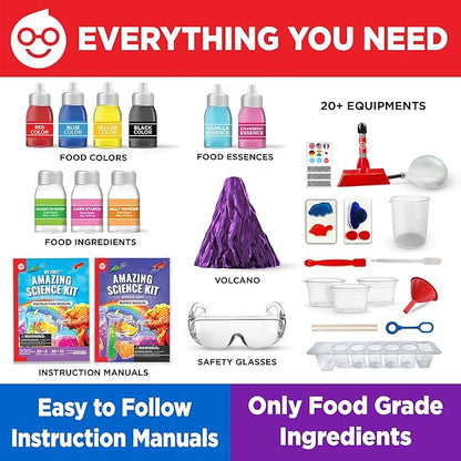 Doctor Jupiter My First Amazing Science Kit for Kids Ages 4-5-6-7-8 | Birthday Gift Ideas for 4+ Year Old Boys & Girls | Learning & Educational Projects | STEM Toy with 100+ Experiments