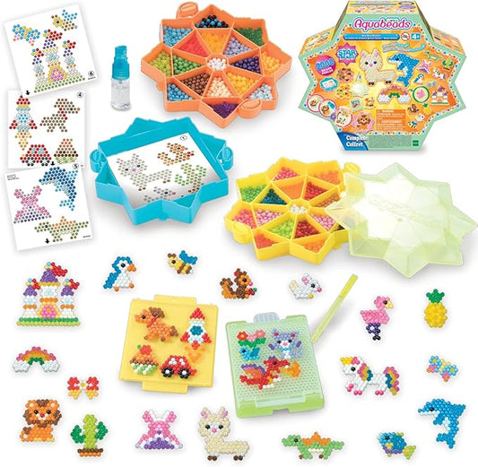 Aquabeads Star Bead Station Complete Arts & Crafts Bead Kit for Children - Over 2,000 Beads, Including Star Beads and Double Sided Bead Pen Tool