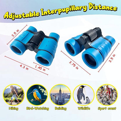 ESSENSON Kids Explorer Kit - Adventure Kit for Kids, Outdoor Explorer Kit with Binoculars, Summer Outdoor Toys for Kids Ages 4-8