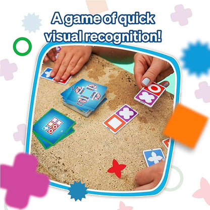 FoxMind Games: Match Madness Flip - Travel Sized Pattern Matching Puzzle Game, Develop Problem Solving-Logic-Fine Motor Skills, Kids 7+, 1-2 Players