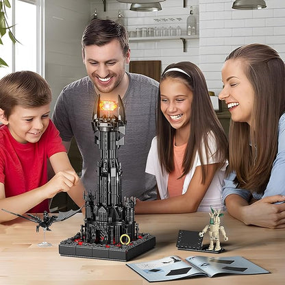 VONADO Dark Tower Building Set, Compatible with Magic Castle Block Set, Castle Architecture Bricks with LED Lights, Collection Gift for Adult and Film Fans, Great Toy for Kids 8-14 (779 PCS)