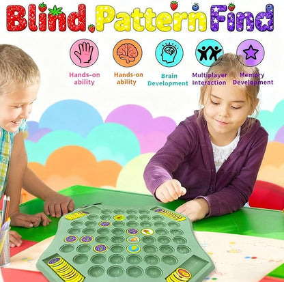 54PCS Fruit Flip Chess Memory Chess Game, Flip Match Board Game, for Kindergarten, Family, and Party Activities