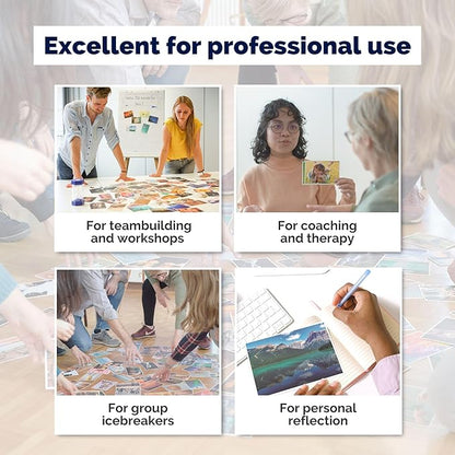 metaFox 'Feelings Palette' - 52 Cards for Self-expression, Coaching, and Therapy l Express and work with your emotions