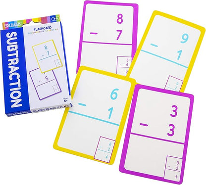 BAZIC Subtraction Flash Cards (36/Pack)