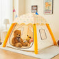 HalloDeer Kids Play Tent, Inflatable Toddler Tent Dome for Boys & Girls, Indoor Kids Tents, Portable Foldable Playhouse for Outdoor, 51x51x43 in, Yellow