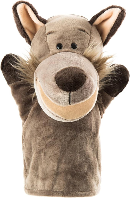 Animal Hand Puppets Set for Kids & Adults - 12.5" Premium Quality Soft Plush Toys with Movable Mouths - Perfect for Storytelling, Teaching, Preschool, Role-Play - Durable, Vibrant, Educational Puppets