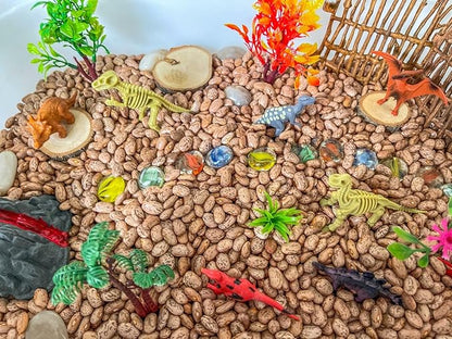 Kids Sensory bins Montessori sensory bin, sensory toys, Sensory bins, Sensory Bin For Preschoolers (Dinosaur)