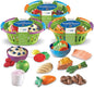 Learning Resources New Sprouts Healthy Foods Basket Bundle - 37 Pieces, Ages 18+ months Pretend Toddler Food, Healthy Play Food for Kids, Toddler Learning Toys