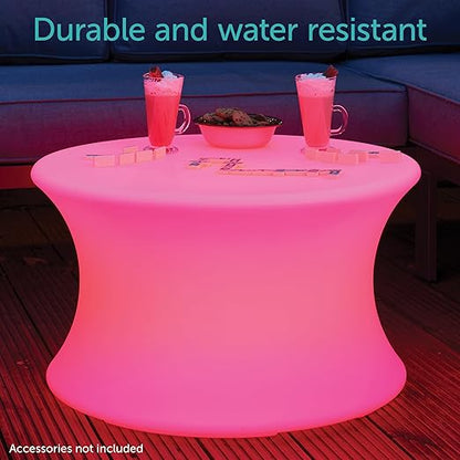 tickit Sensory Mood Light Table | 20 Colors | Rechargeable | Sensory Room Lights | Large Play Table for Toddlers