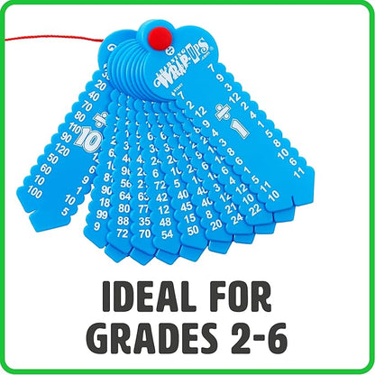 Learning Wrap-Ups Division Keys - Self Correcting Math Tool for Kids Grade Level 2-6
