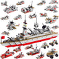 Sitodier STEM 811pcs Construction 25 in 1 Cruiser Ocean Ship Building Toy for 6+ Boys | 25 Models Engineering Building Bricks Kit for Ages 6-12