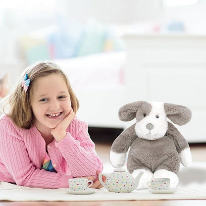 MON AMI Spotted Floppy Puppy Plush Animal Toy - 11”, Premium Stuffed Dog Toy, for Little Boys/Girls & Kids of All Ages