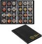 OSOPOLA Coin Storage Album - 120 Pockets Coin Collecting Holder for Collectors Black CS3912
