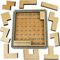 Project Genius Caesar's Calendar Wood Puzzle-A-Day Challenge, 365+ Solutions, Brainteaser Gift for Adults and Kids 8+, True Genius Office Desk Calendar Inspired by Roman Artifact