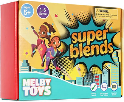 Super Blends Phonics Reading Game (22 Blends) - Phonics Games for Kids Ages 6-8, Reading Games for Emerging Readers, Best Reading Resources for Parents and Teachers