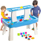 GoSports Water Table With Pump for Toddlers Ages 1.5-4 Years - Outdoor Play Table for Kids With Integrated Circulating Pump