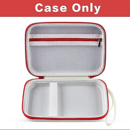 Case Compatible With GiiKER Super Blocks Game, Super Slide Brain Teaser Holder, Organizer Storage Bag for Electronic Brain Game Console & Puzzles for Kids Boys and Girls - Box Only - White