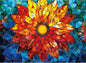 Puzzles for Adults 500 Pieces - Challenging Flower of Life Stained Glass Puzzle, Crystal Puzzle for Adults, Impossible Cool Mosaic Puzzles for Teens 12-16, Perfect for Game Nights 20.5X 15in