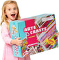 Wowood Arts and Crafts Kit for Kids - Over 1600 Pieces of DIY Craft Supplies! Creative Hobby Fun Activity Toys & Perfect Gifts for Girls and Boys Ages 8-12 to Spark Imagination and Joy(PA001)