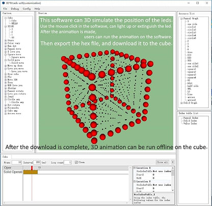 iCubeSmart 3D LED Cube DIY Electronics Kit 8x8x8 - Soldering Project and Learning Kit (3D8S-MULTI)