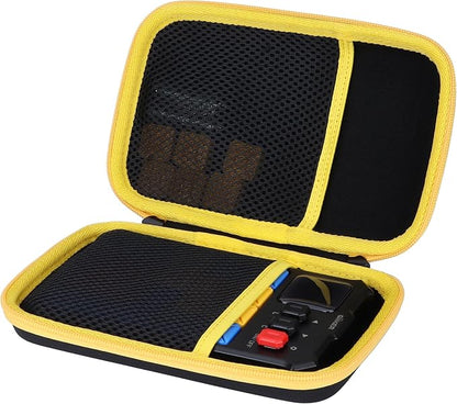 Storage Case Compatible with GiiKER Super Slide Puzzle Original 500+ Challenges Brain Teaser Puzzle (Black + Yellow Case)
