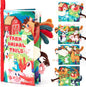 hahaland Baby Books 0-6 Months,Infant Tummy Time Toy Sensory Toys 6 to 12 Months Touch Feel Book Gifts for Boy Girl 0-3 Month Learning Toy Baby Christmas Birthday Gifts Stocking Stuffers (Single)