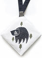 Wee Gallery Woodland Animals Crinkle Pages Stroller Toy, Sensory Hanging Crinkle Toy with Mirror for Babies, High Contrast Animal Art and Montessori Baby Item for Car Seat and Play Gym