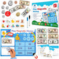 Simply magic 67 PCS Play Money for Teaching - Magnetic Money for Classroom Activity Set, Pretend Play Money Magnets for Kids, Money Manipulatives & Games, Toy Toddler Money, Learning Coins, Bills