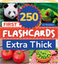 TOYVENTIVE First 250 Thick Toddler Flash Cards, 1 2 3 4 Year Old Letter, Number, Color, Animal, Baby Flash Cards Activities, Montessori Toys for Toddlers and Preschool, Toddler Learning Cards
