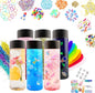 Sensory bottle Kits for Calm Calming Corner Items, Sensory Toys for Kids with Autism, Calm Down Toys with Unicorn, Space, Mermaid, 6 Big Empty Plastic Reusable Bottles Toddler Classroom Must Haves