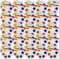 Color Swell Bulk Watercolors Round Paint Pack with Brushes - 50 Sets with 5 Washable Colors Each - Great for Kids, Classrooms, Parties, Students, Donations, Party Favors, All Ages