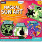 Skillmatics Sun Paper Art Kit - STEM Craft Kit for Kids with Decorative Paper, Stencils & Markers, Unicorn & Princess Designs, Mess-Free Indoor Fun, Gifts for Girls Ages 4, 5, 6, 7, 8, 9, 10, 11, 12
