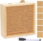 Money Saving Box with 10,000, 5000, 3000 Dollars Target, Money Vault Savings 10k, 5k, Savings Challenge Box with Money Target and Numbers, Cash Vault Wooden Savings Box